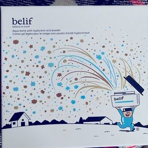 Belief aqua bomb with hyaluronic acid powder kit 💕Limited Edition💕